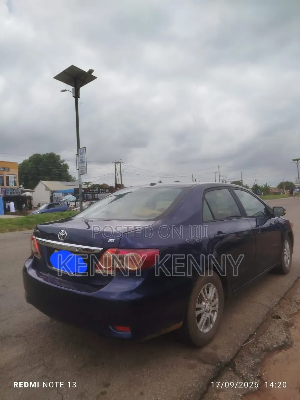 Toyota Corolla 2010 Blue