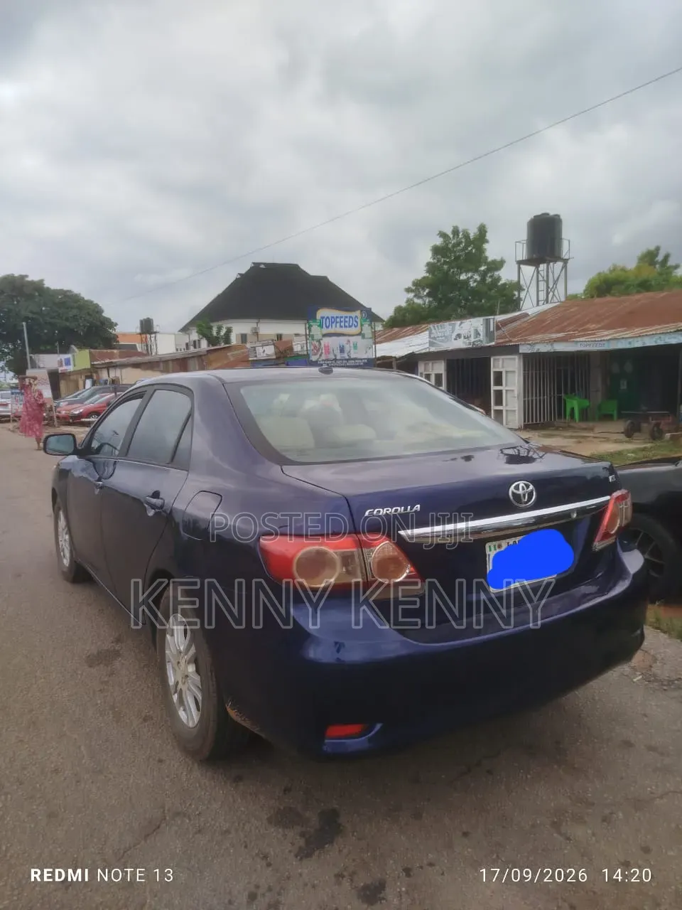 Toyota Corolla 2010 Blue