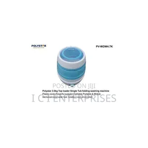 Polystar 4.7kg Foldable Single Tub Washing Machine
