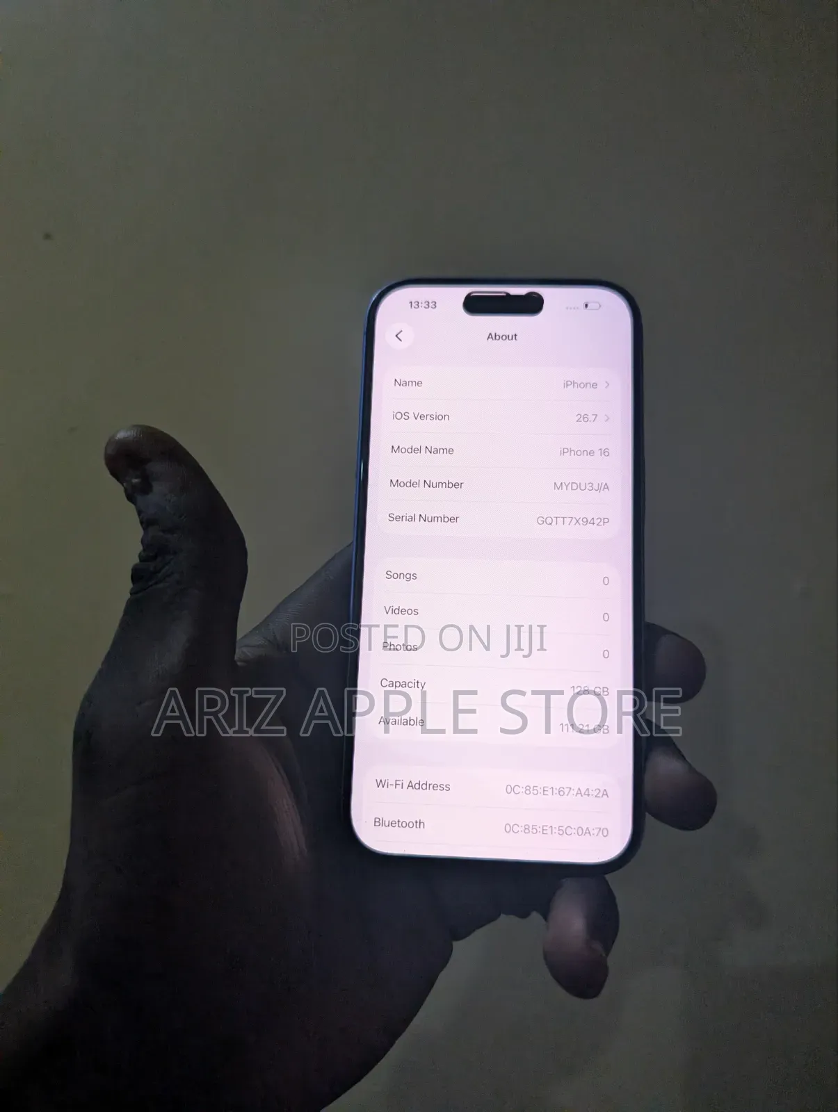 Apple iPhone 16 128 GB Blue