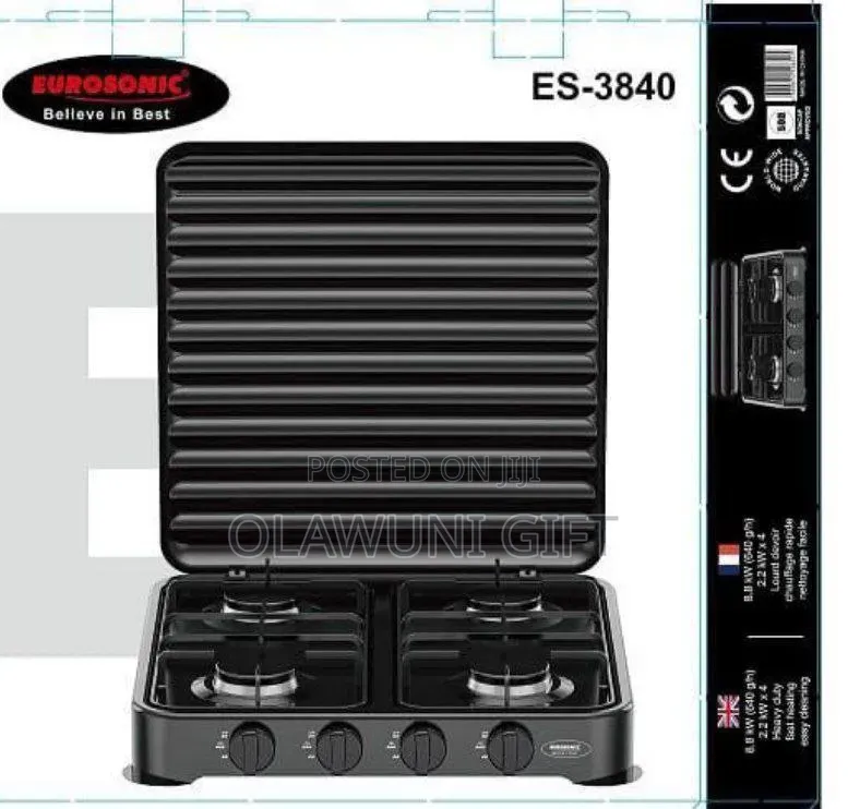 4 Burner Toptable Gas Cooker