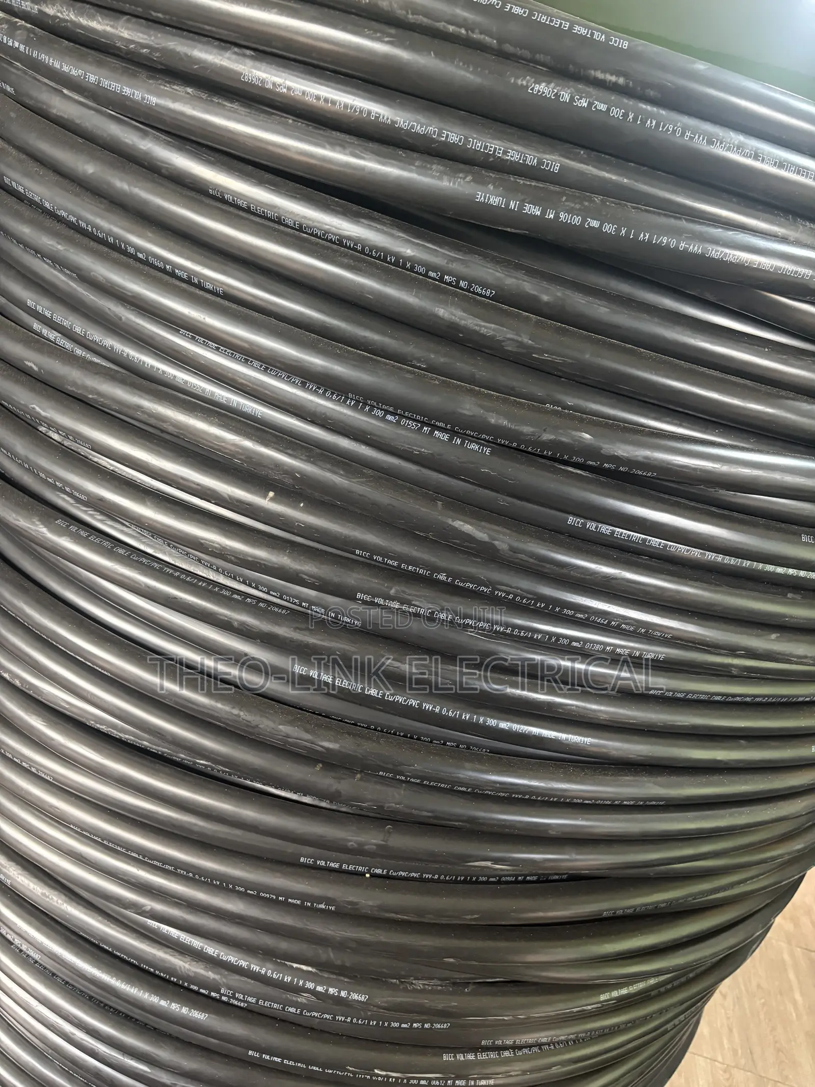 300mm 1core PVC PVC Cable