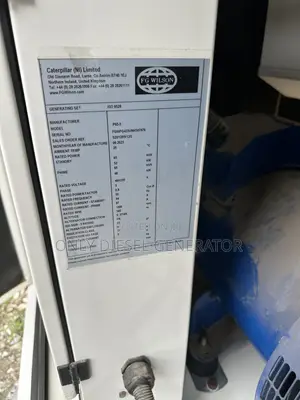 65 Kva F G Wilson Soundproof Generator