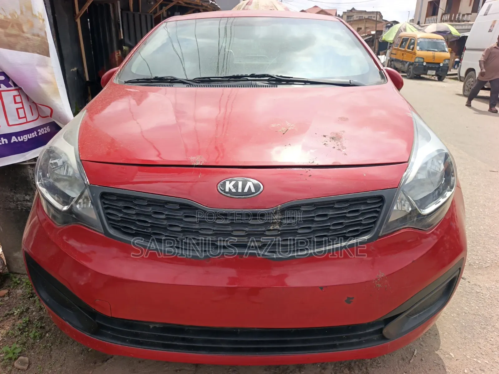 Kia Rio 2015 Red