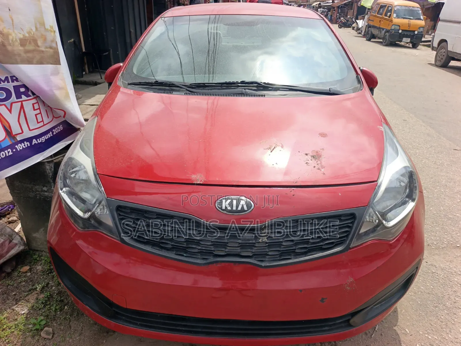 Kia Rio 2015 Red