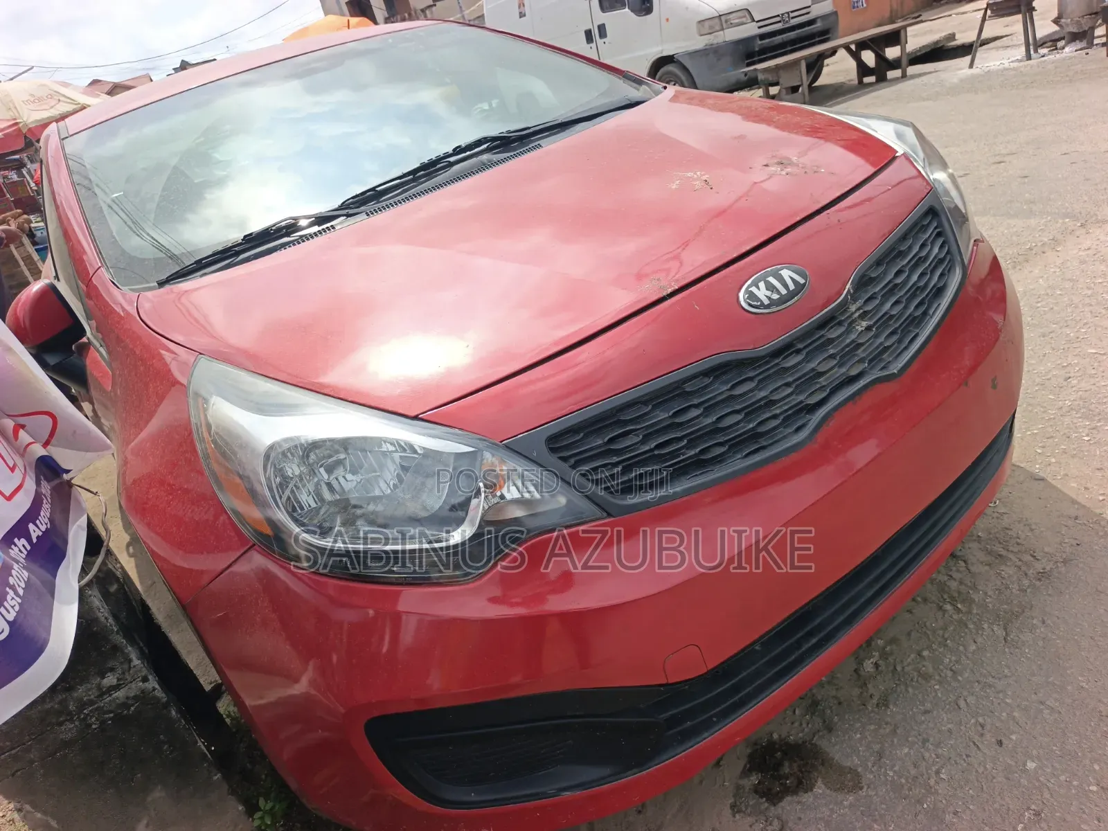 Kia Rio 2015 Red