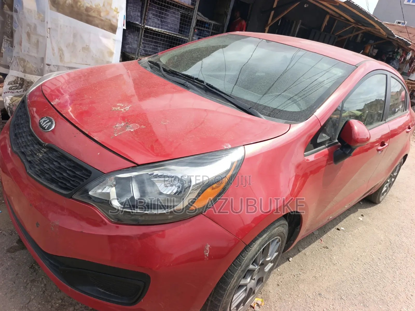 Kia Rio 2015 Red