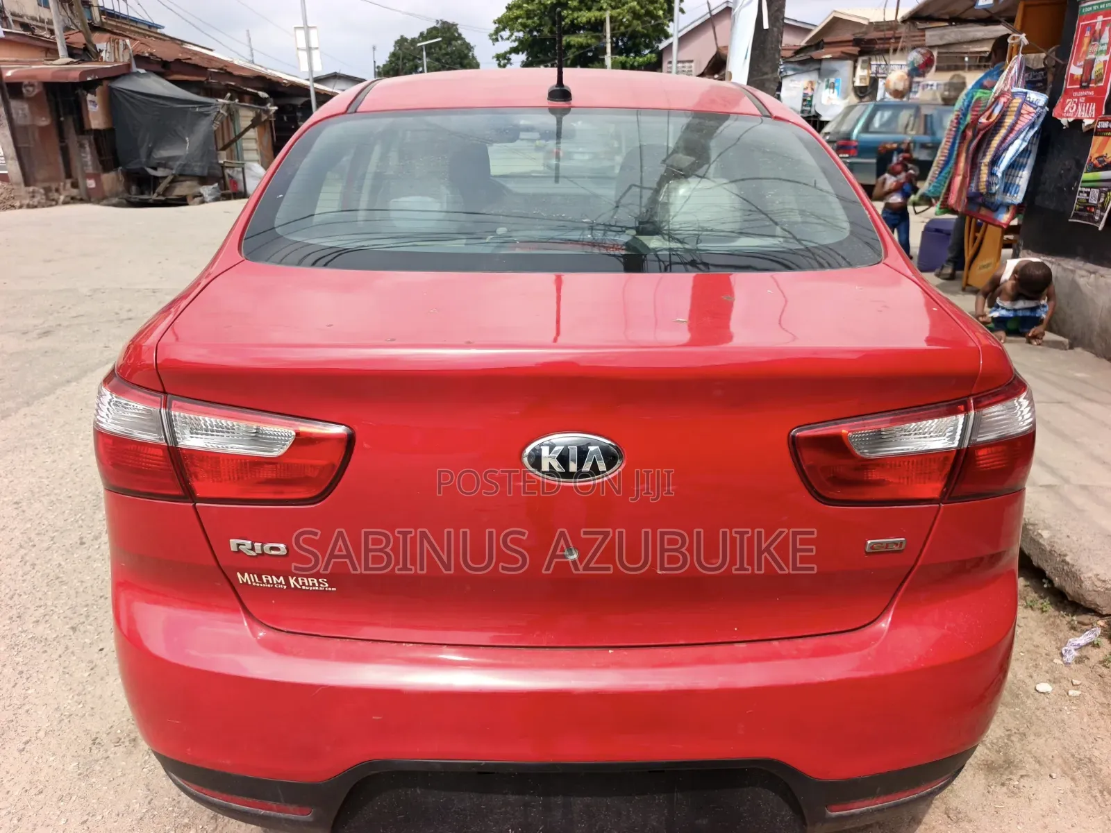 Kia Rio 2015 Red