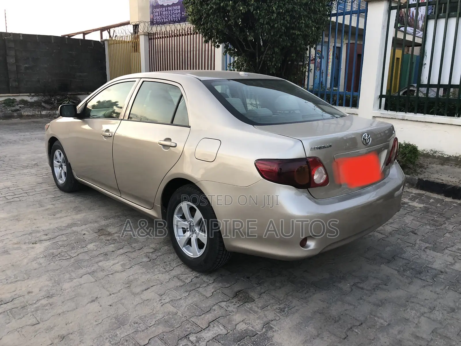 Toyota Corolla 2008 Gold