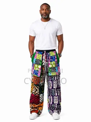 Ankara Style Trousers and Shorts