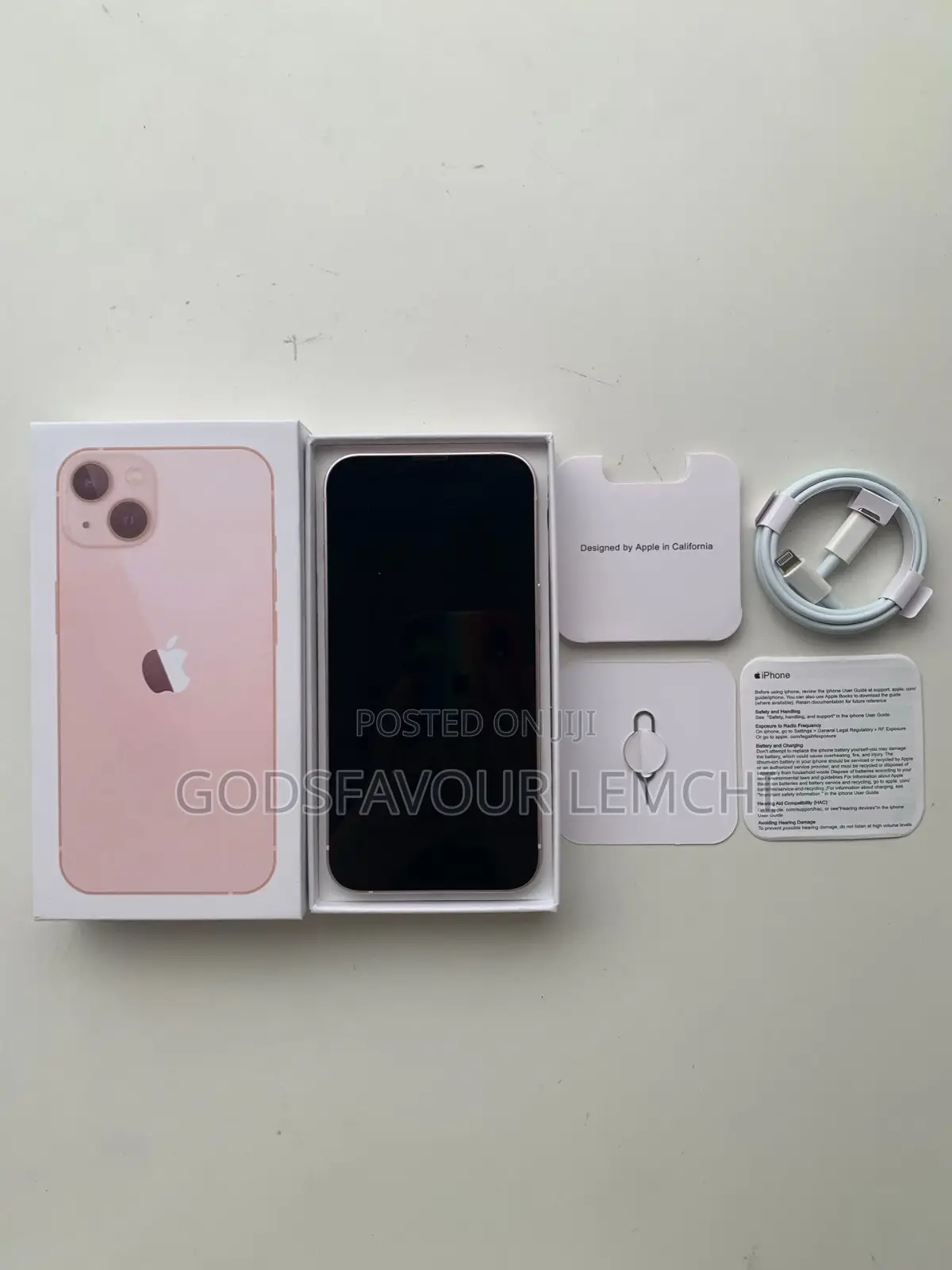 New Apple iPhone 13 256 GB Pink