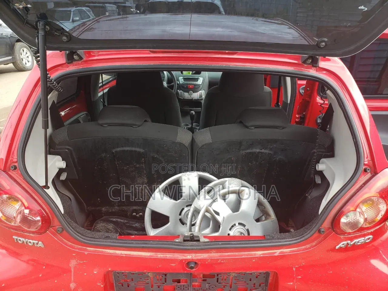 Toyota Aygo 2008 Red
