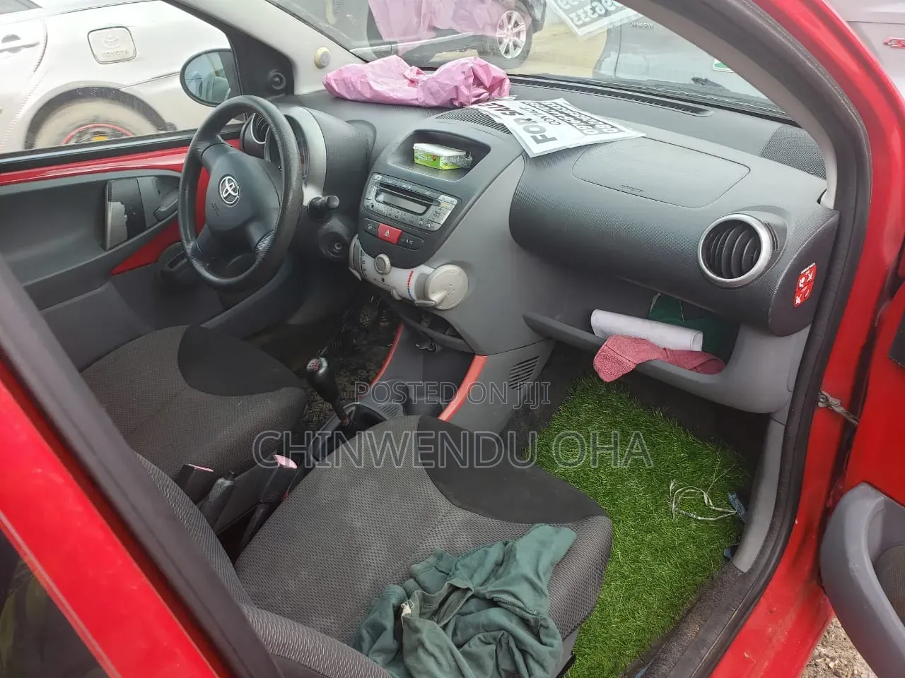 Toyota Aygo 2008 Red
