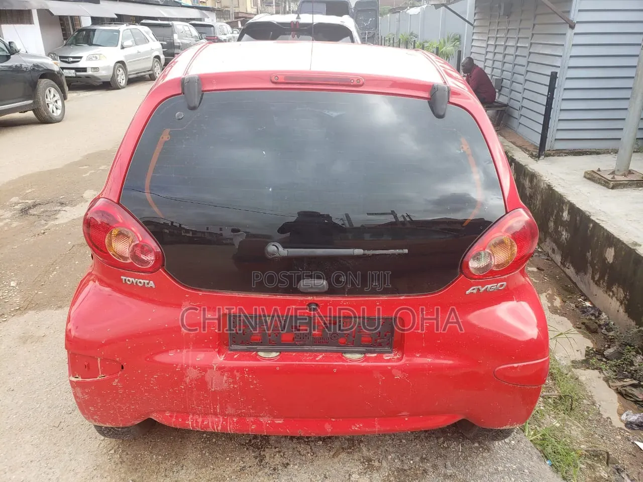Toyota Aygo 2008 Red