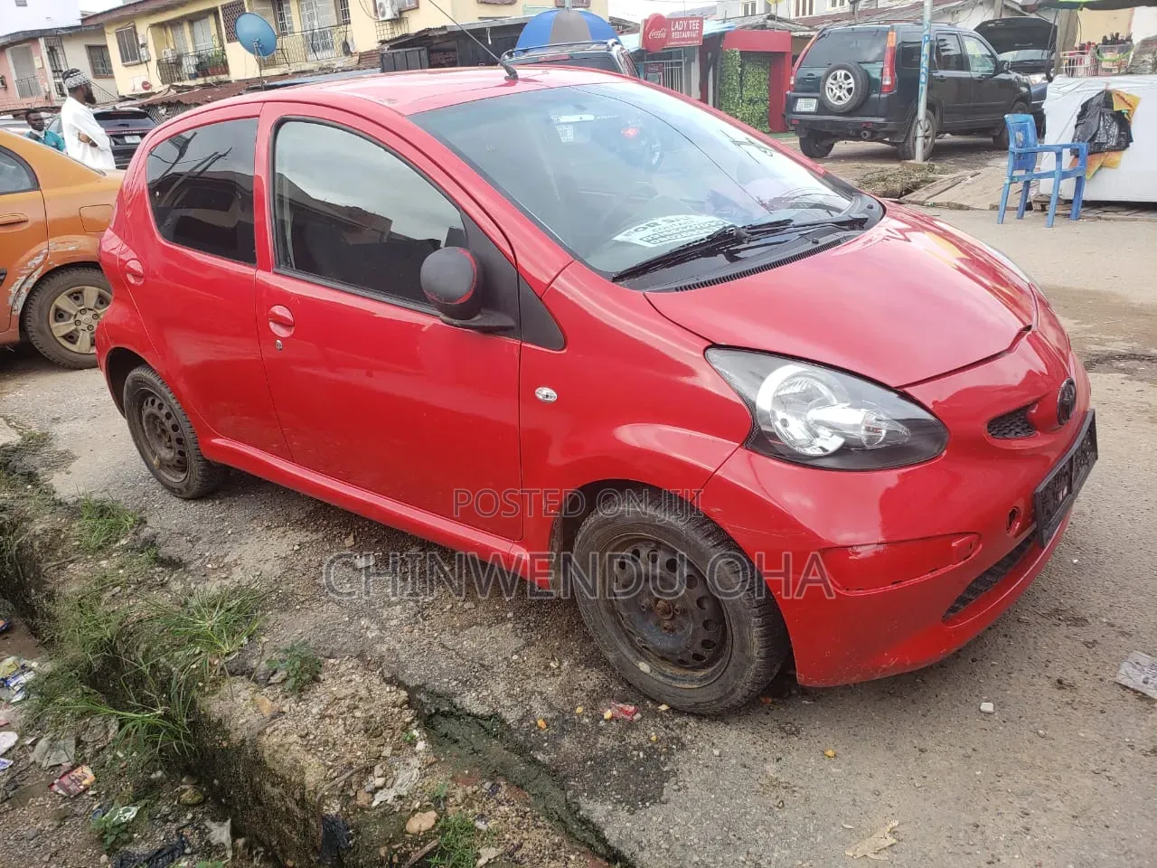 Toyota Aygo 2008 Red