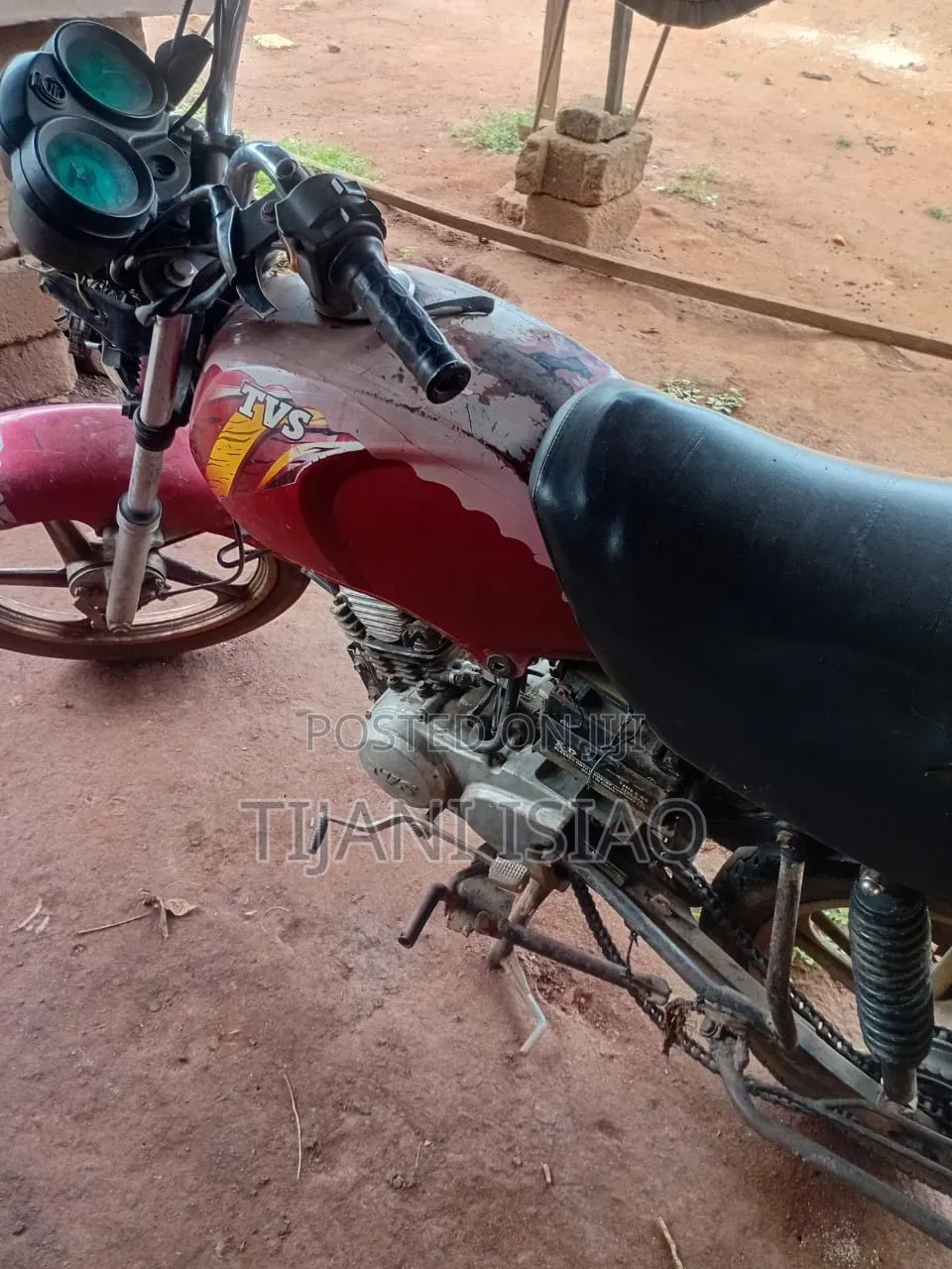 TVS HLX 125 2020 Red