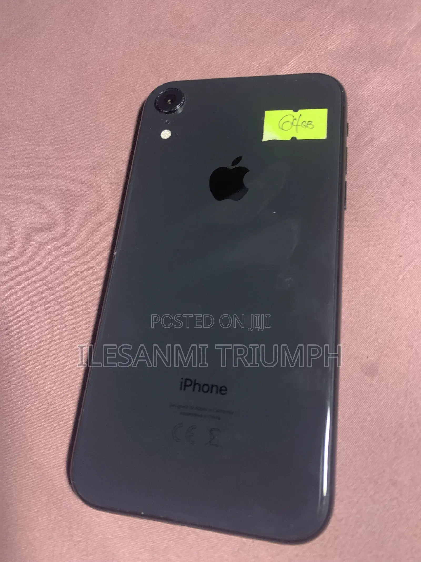 Apple iPhone XR 64 GB Black
