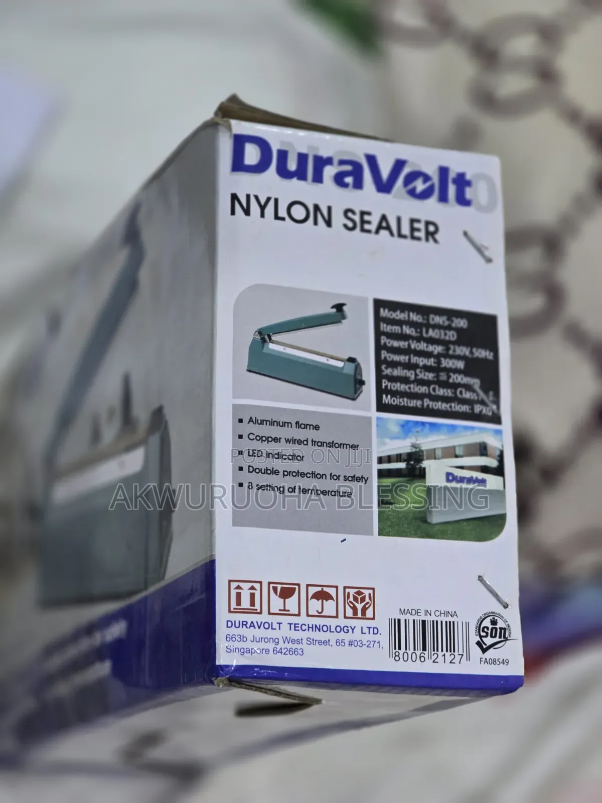 Duravolt Nylon Sealing Machine