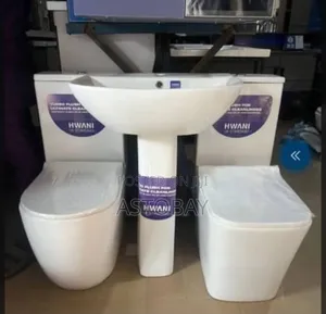HWANI Water Closet and Wash Basin Set
