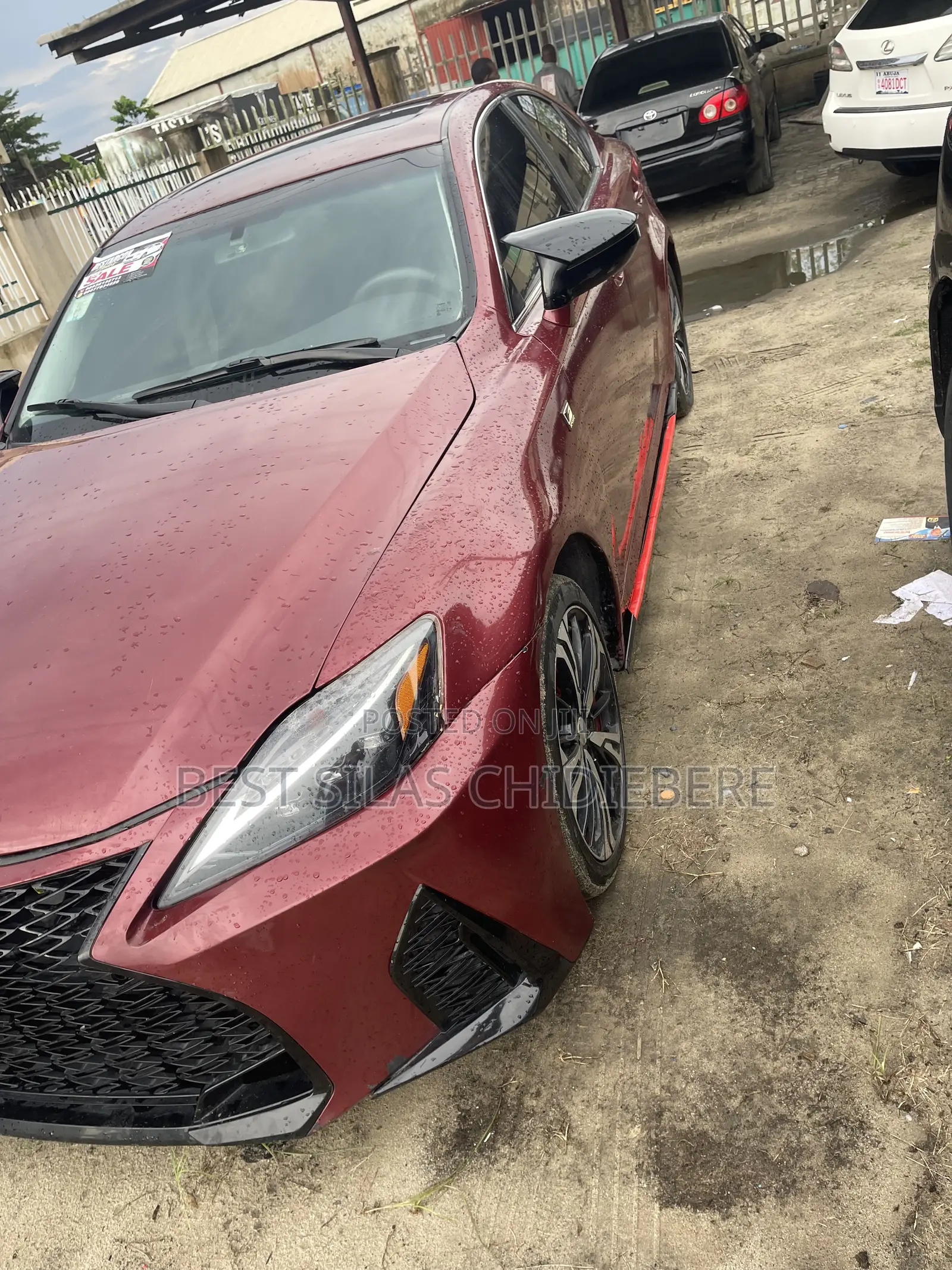 Lexus IS 2008 Red