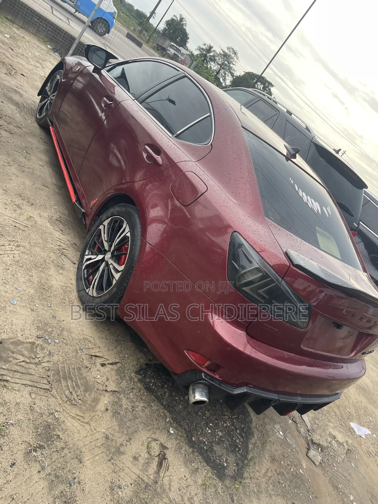 Lexus IS 2008 Red
