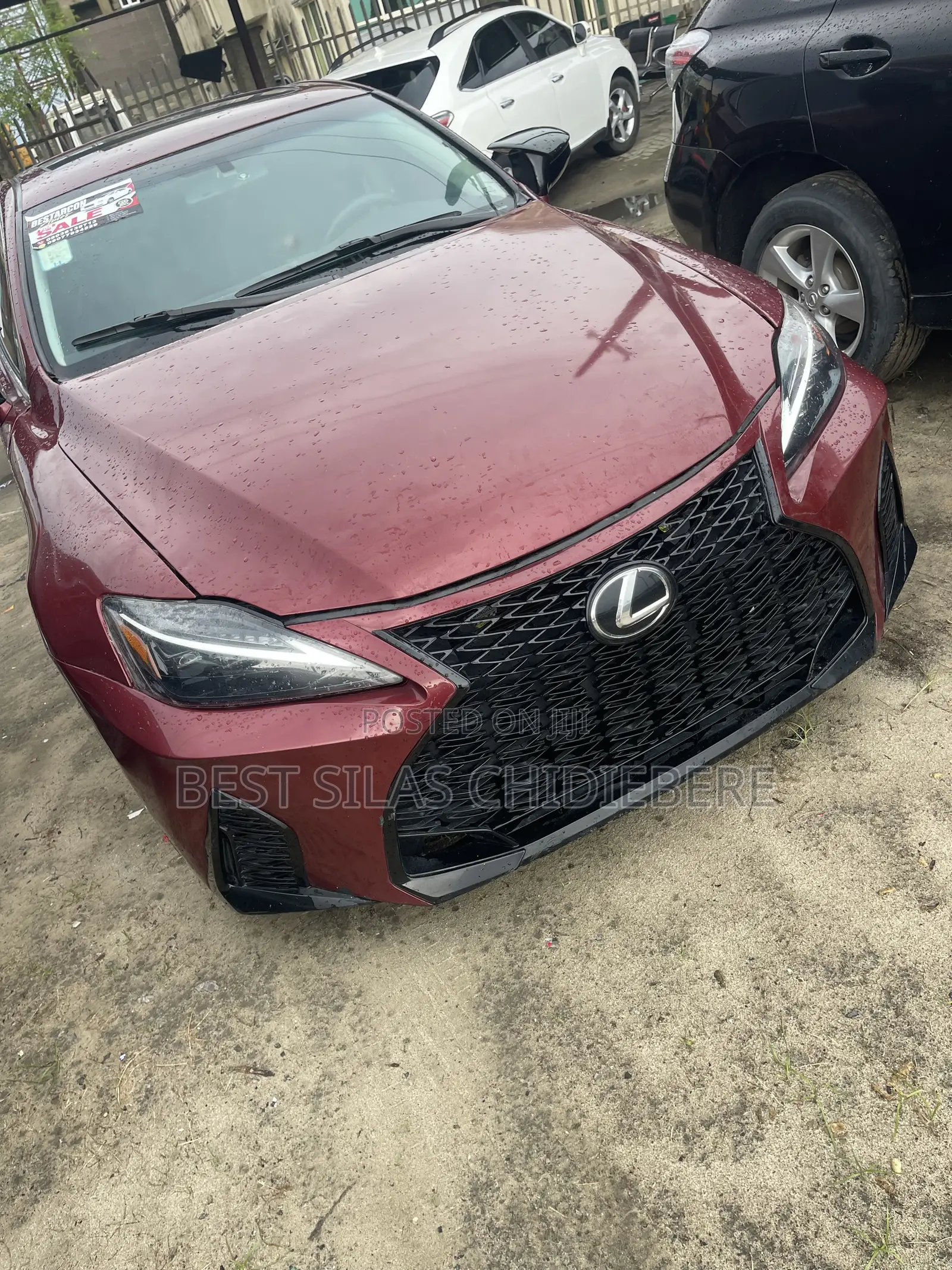 Lexus IS 2008 Red