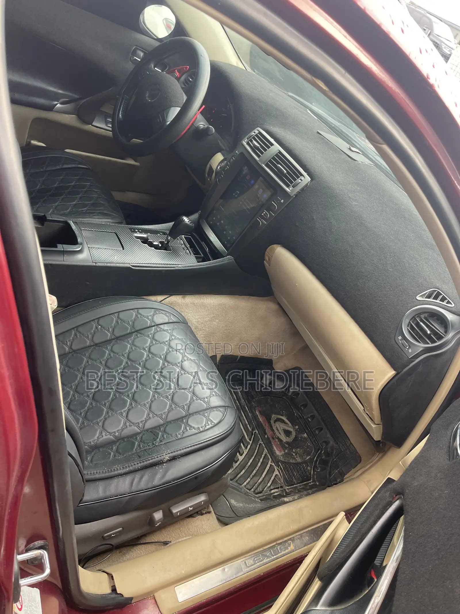 Lexus IS 2008 Red