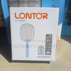 LONTOR Handy Rechargeable Electric Mosquito Bat Swatter Insect Killer