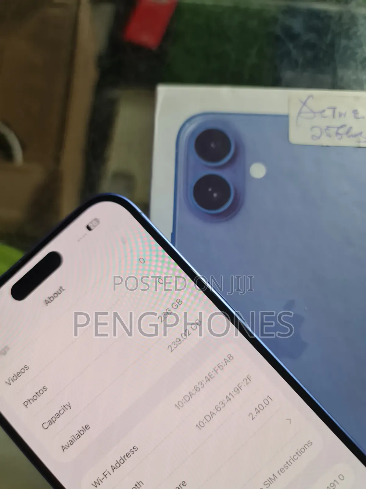 Apple iPhone 16 Plus 256 GB Blue