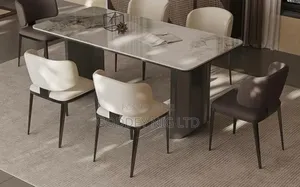 Quality Dining by 6 With Metal Leg