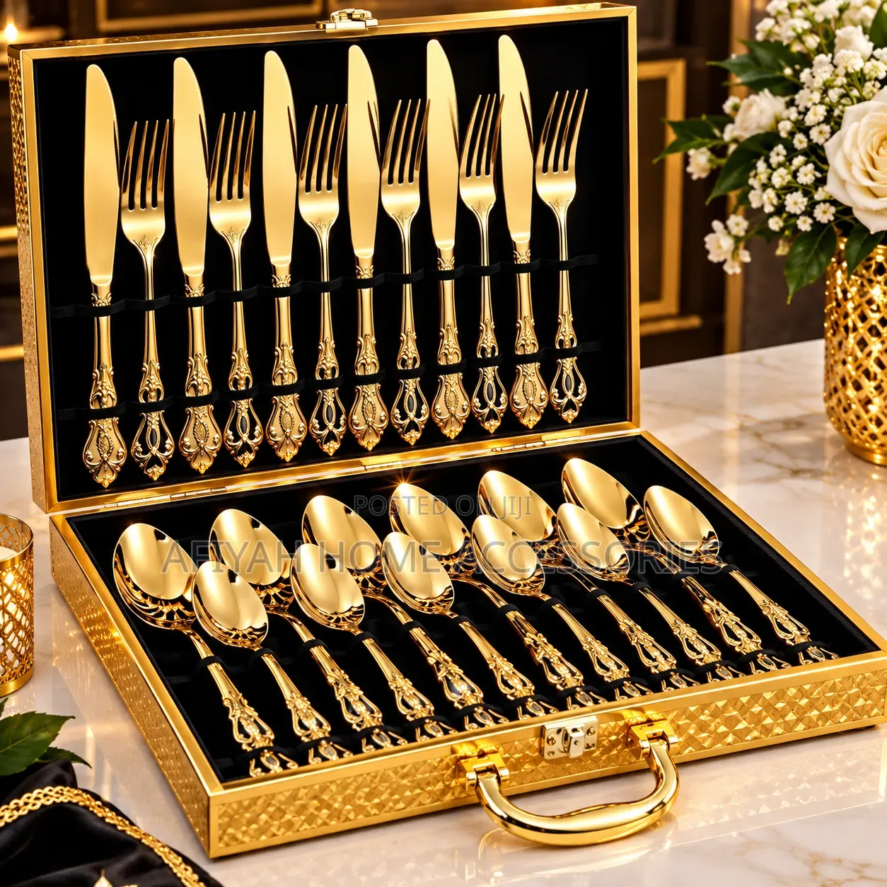 Sets of Luxury Spoons