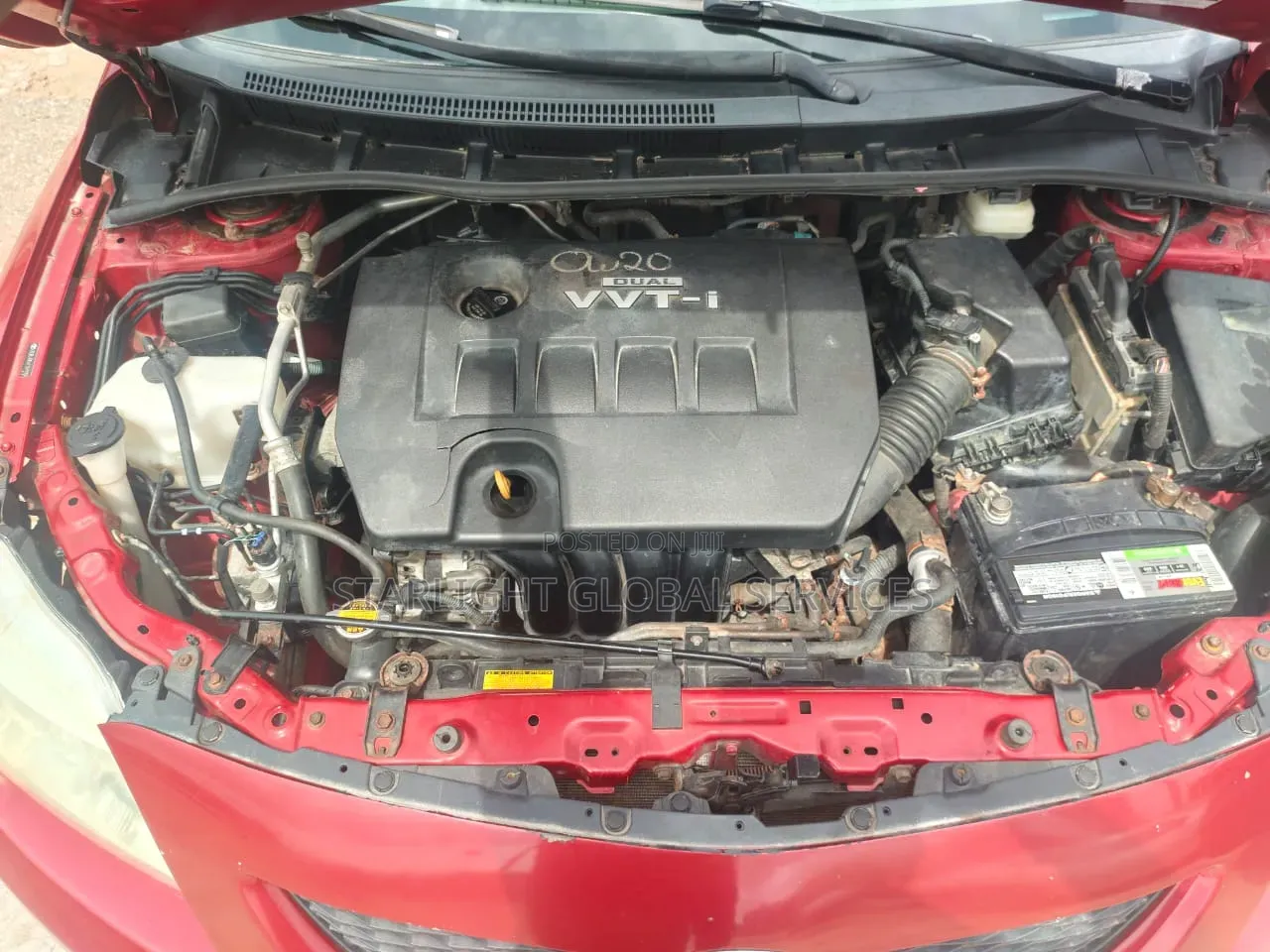 Toyota Corolla 2009 Red