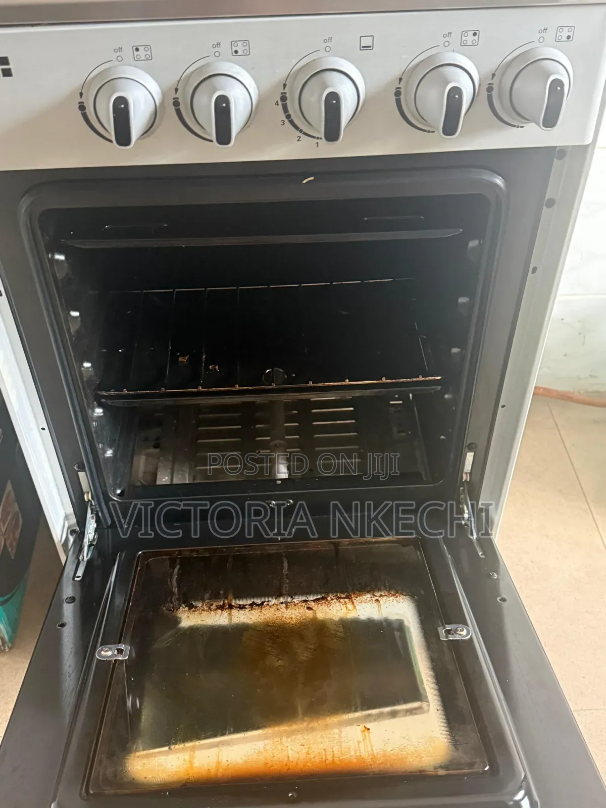Four Burners Gas With Oven Grill