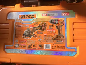 Ingco 20V Cordless 2-Piece Combo Kit (Model CKLI20256)