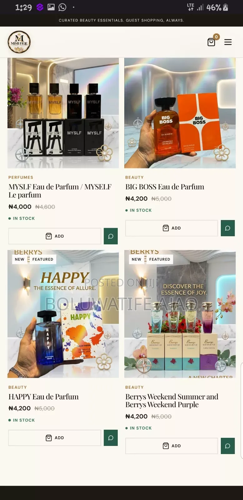 Website for Sale for Business