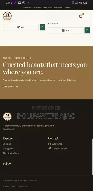 Website for Sale for Business