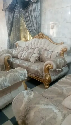 Executive Gold Frame Foreign Chair, Full Set