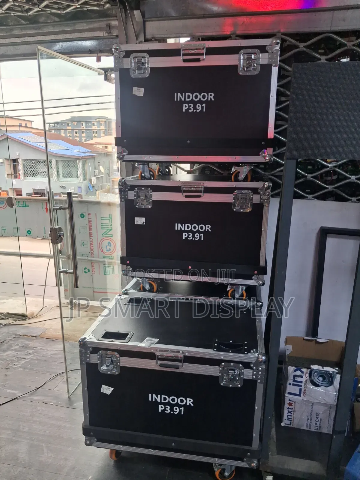 Led Cabinet Flight Case
