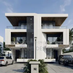 Luxury 5-Bedroom Semi-Detached Duplex Design 3D Renders & Animation