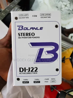 Bolanle DI-J22 Stereo Active Direct Box.