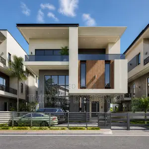 Ready-to-Build 5-Bedroom Detached Duplex Architectur Al Drawings & BOQ