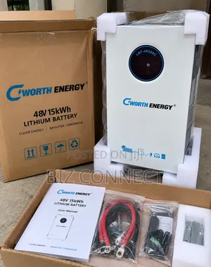 C WORTH ENERGY 15kWh 48V Lithium Battery for Solar System