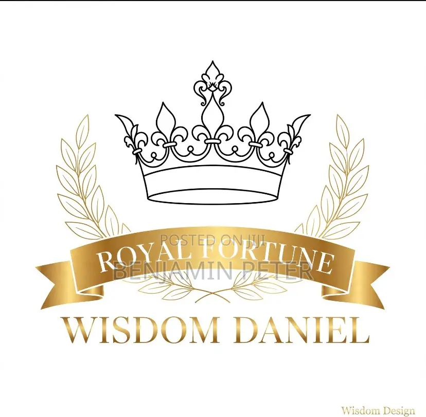 LUXURY Gold 3D Logo for Lounge, Bar, Hotel & Business | Same Day