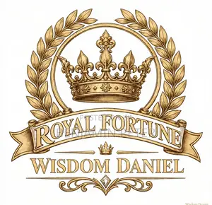 LUXURY Gold 3D Logo for Lounge, Bar, Hotel & Business | Same Day