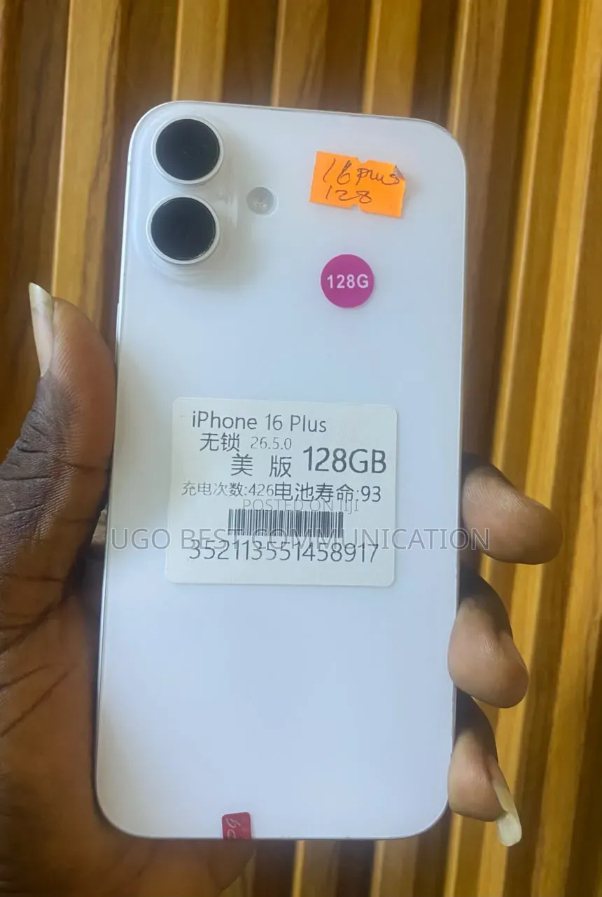 Apple iPhone 16 Plus 128 GB White