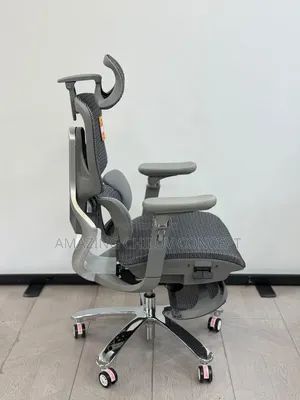 Ergonomic Executive Office Chair With Adjustable Headrest