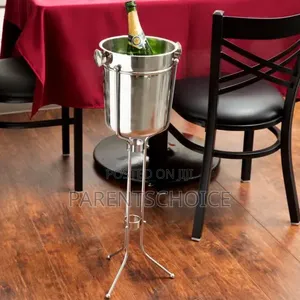Quality Stainless Steel Wine Bucket With Wine Stand