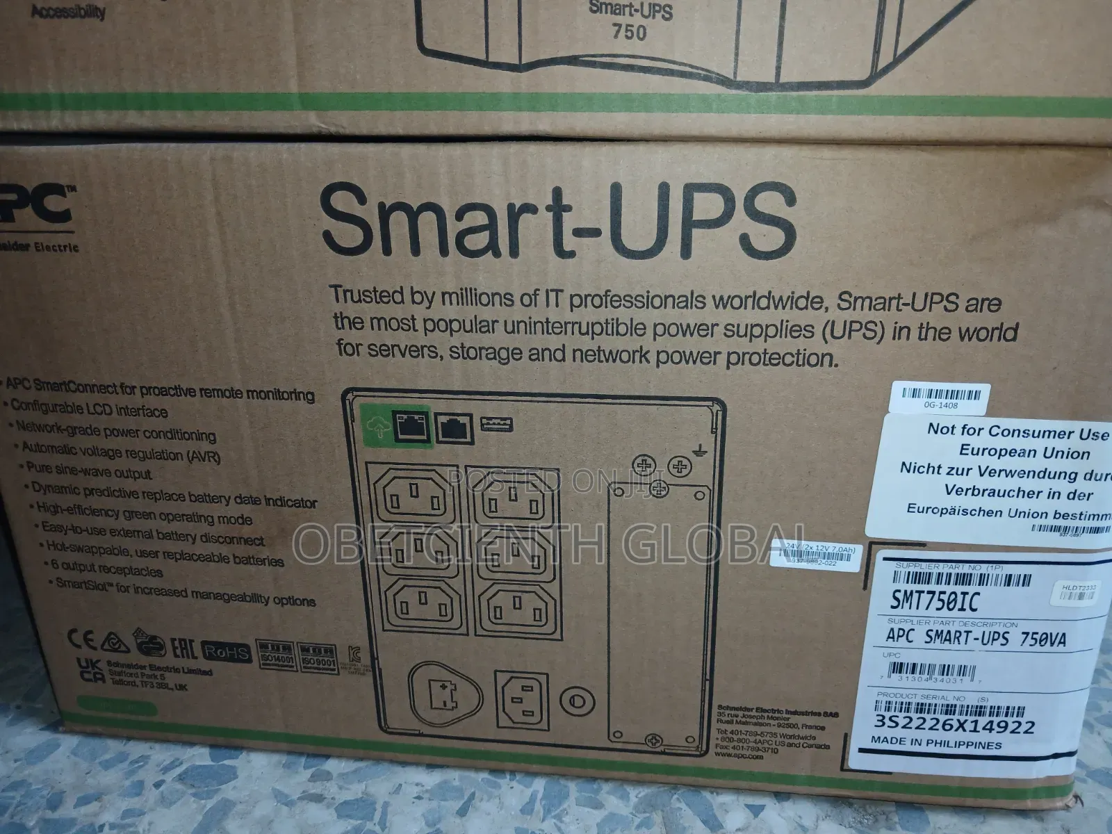 APC Smart-Ups 750va