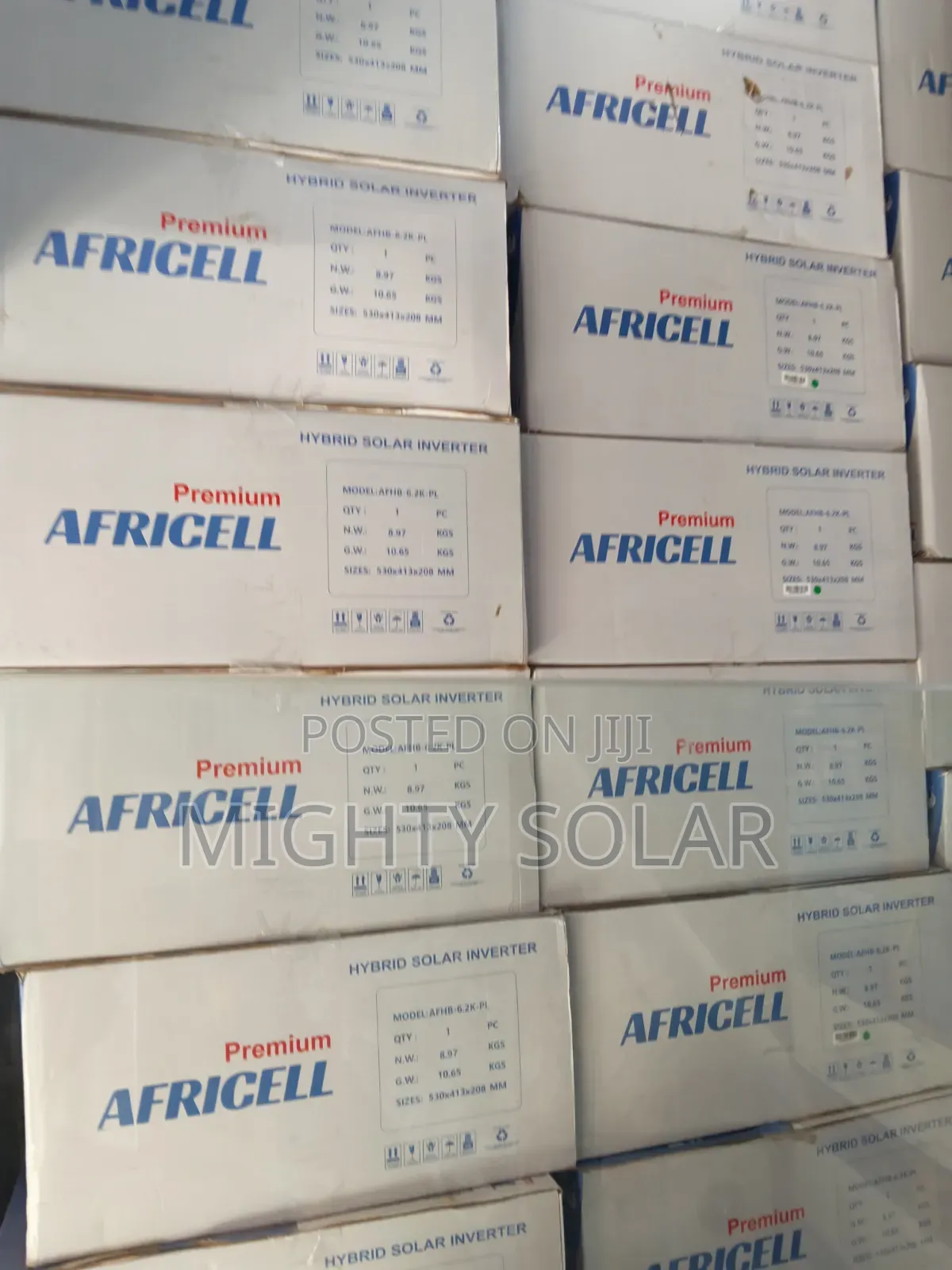 6.2kva Africell Hybrid Inverter