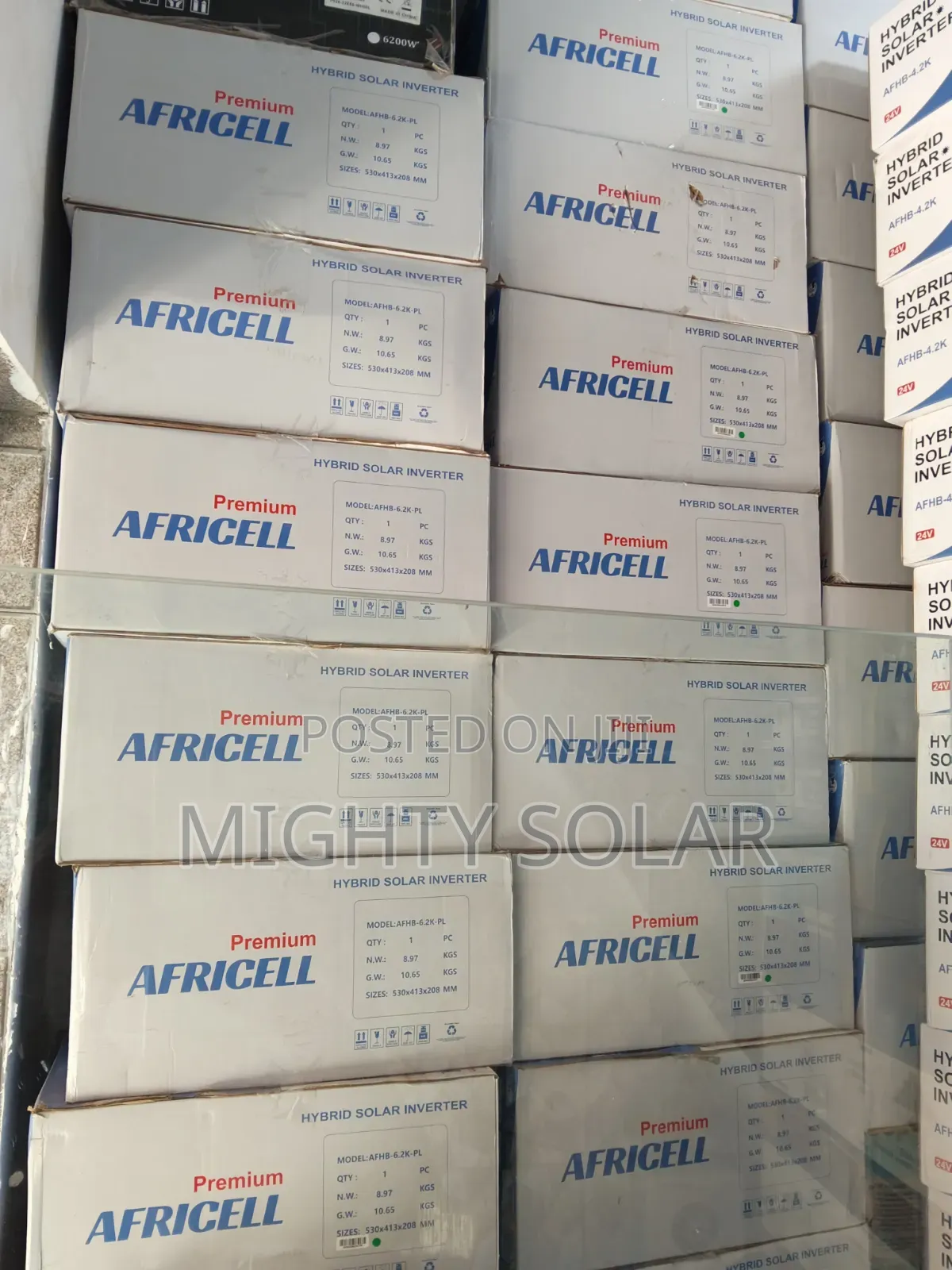 6.2kva Africell Hybrid Inverter